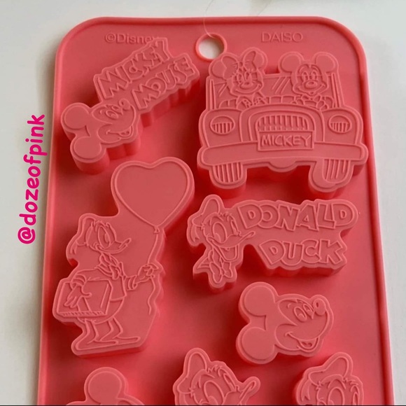 DISNEY MICKEY & DONALD DUCK SILICONE MOLD - Picture 5 of 8